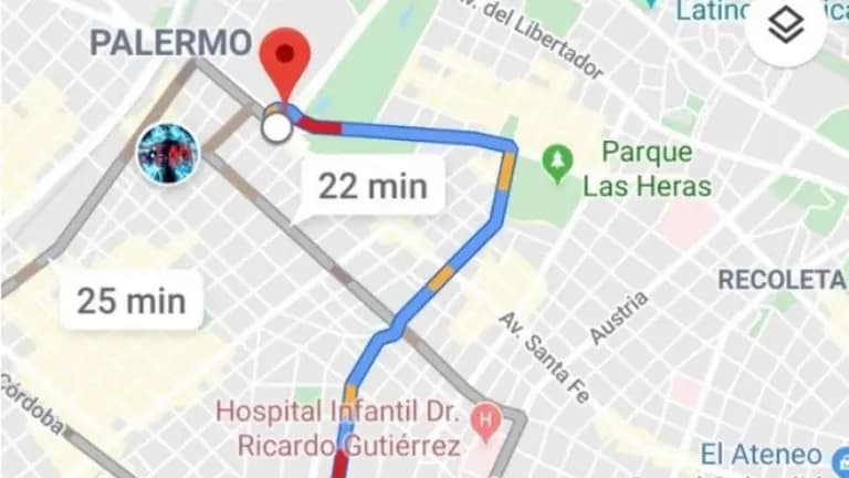 Mapa de ruta ilustrativo